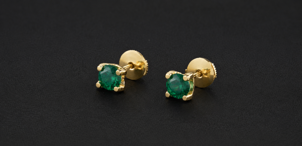 Colombian Emerald Earrings